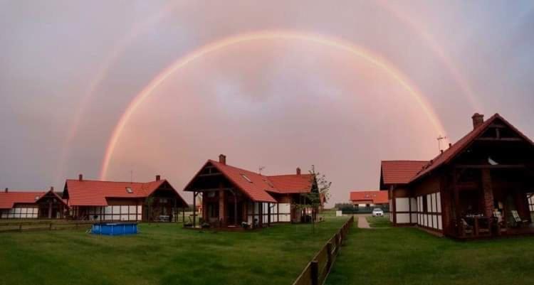 Вилла Kaszuby W Ostoja Bukowo - U Malgoski Domek 6 Z Widokiem Na Las I Internetem Borowy Mlyn Экстерьер фото